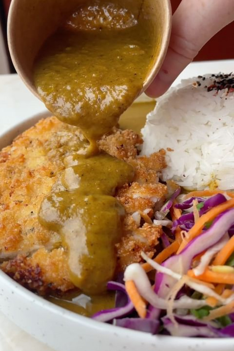 NEW DISH DROP🍛 Katsu Curry

Camile’s take on a cult classic. Spiced chicken fillet topped with a de...